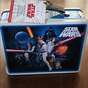 Star Wars Metal Lunchbox with Sandwich Cutters